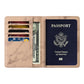 Customize Name Passport  Marble Mr/Mrs